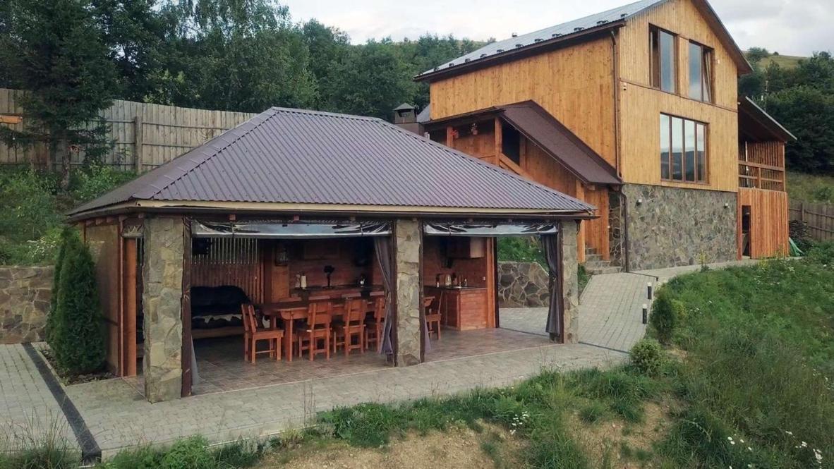 Садиба Трембіта З Сауною Та Чаном Рахов Экстерьер фото